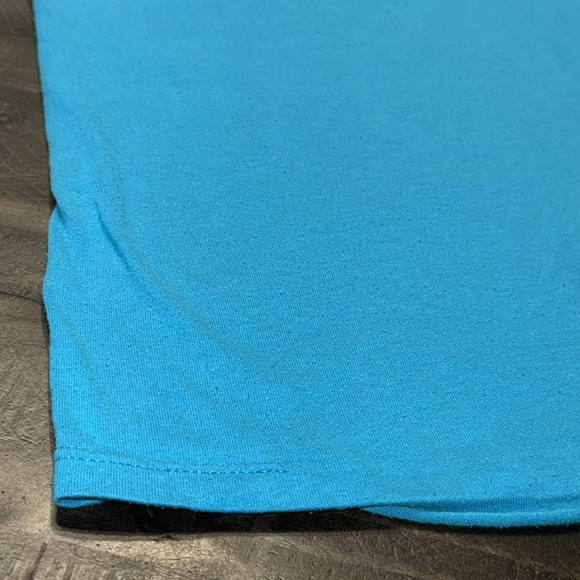 VTG Orlando Florida Blue Graphic Short Sleeve Unisex Jerzees T-Shirt Size LG - Picture 15 of 16